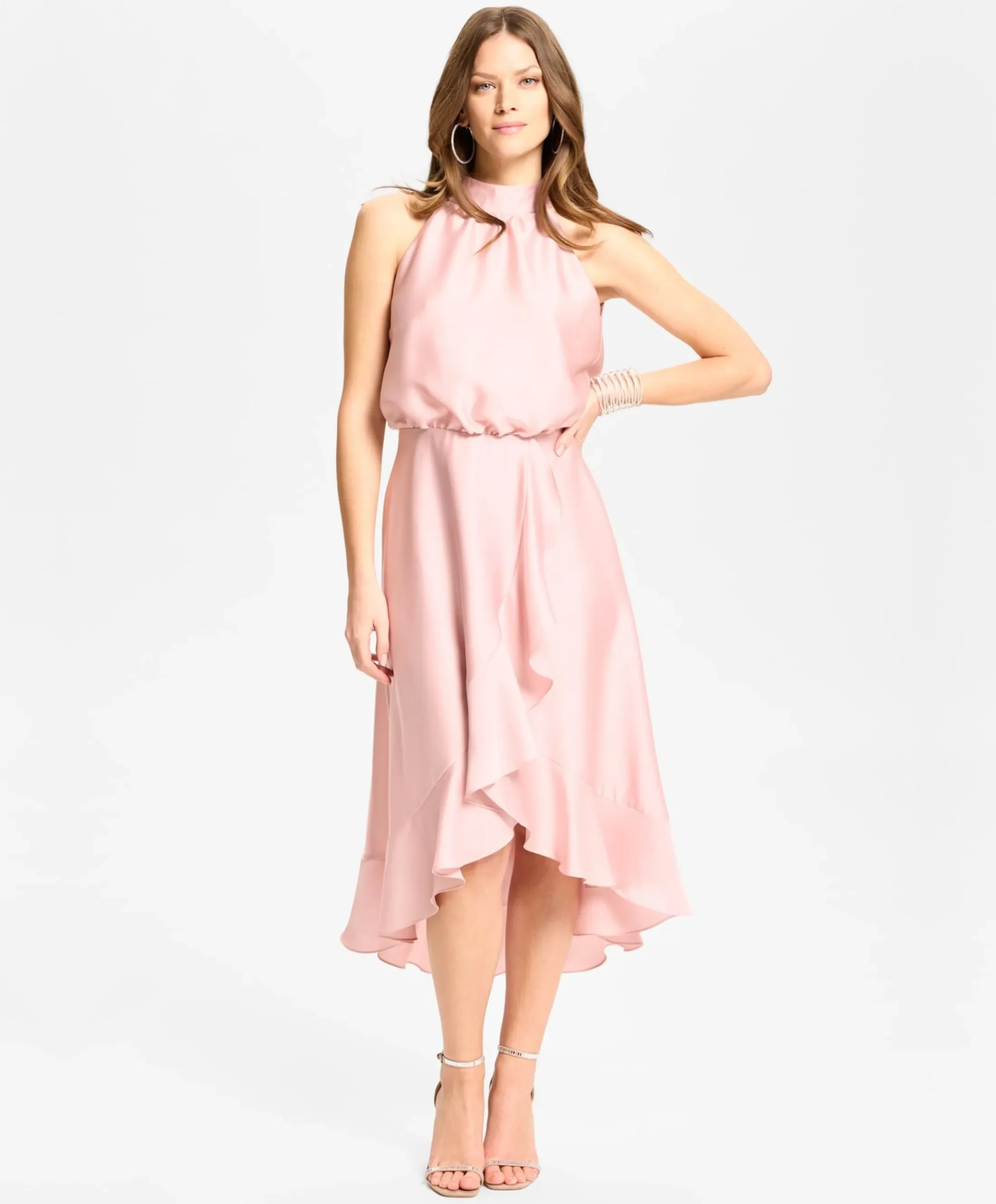Dames jurk roze