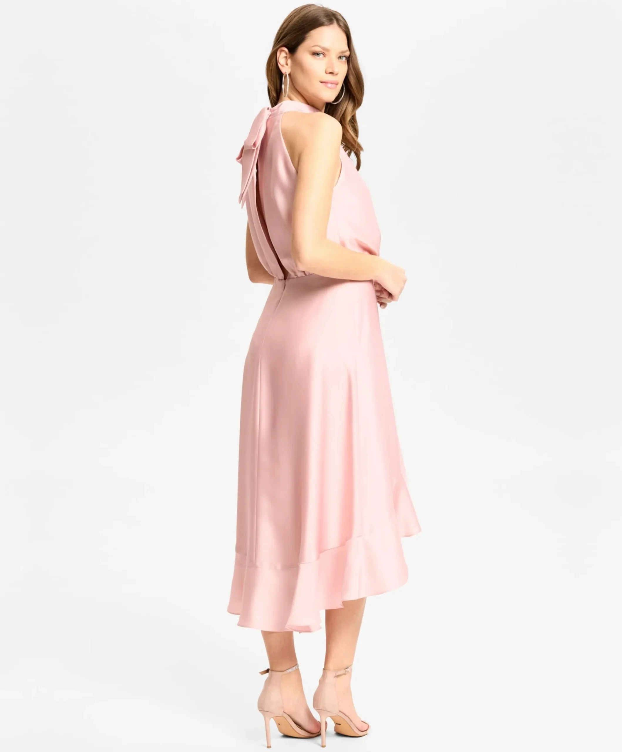Dames jurk roze