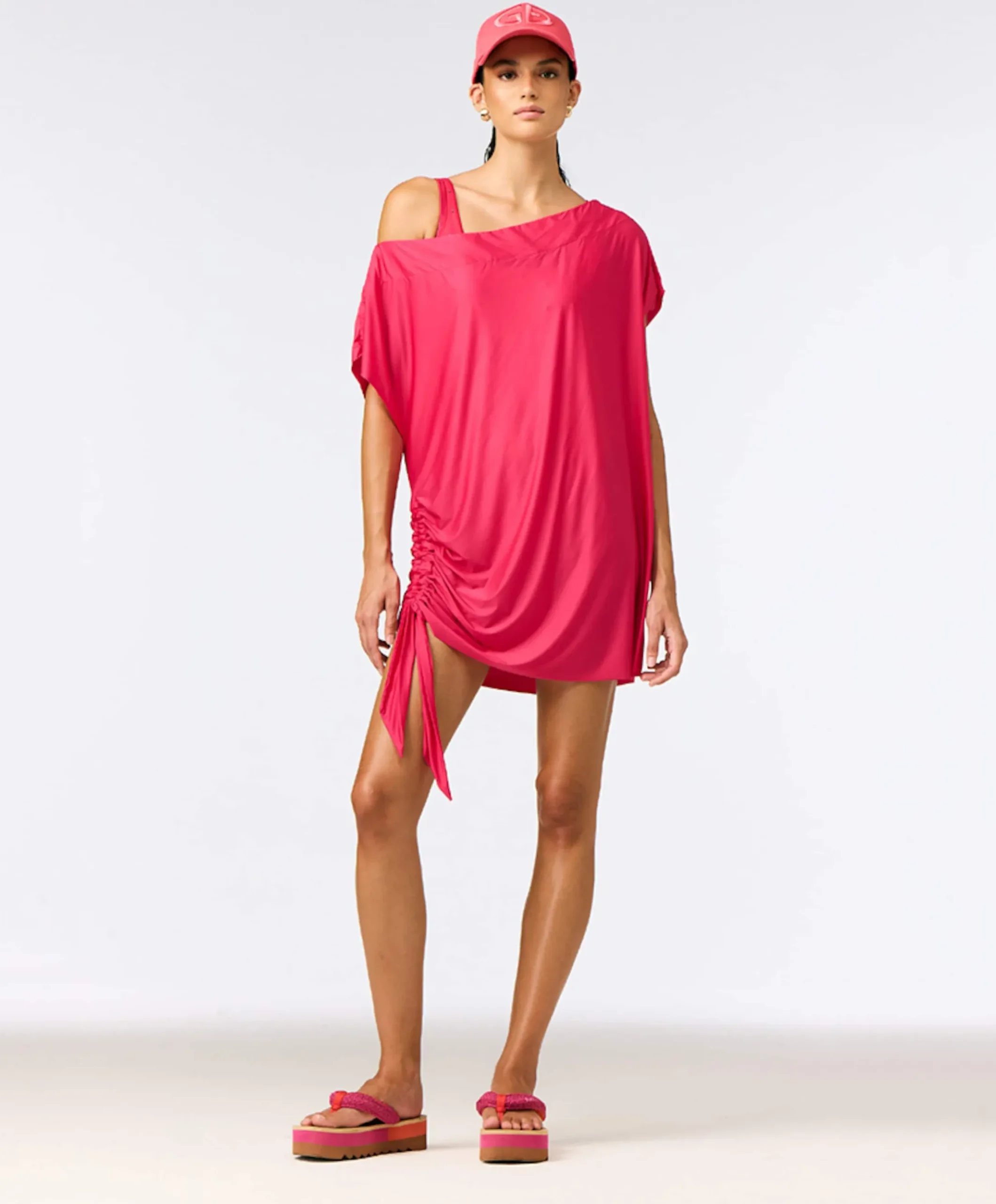 Dames jurk roze