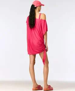 Dames jurk roze