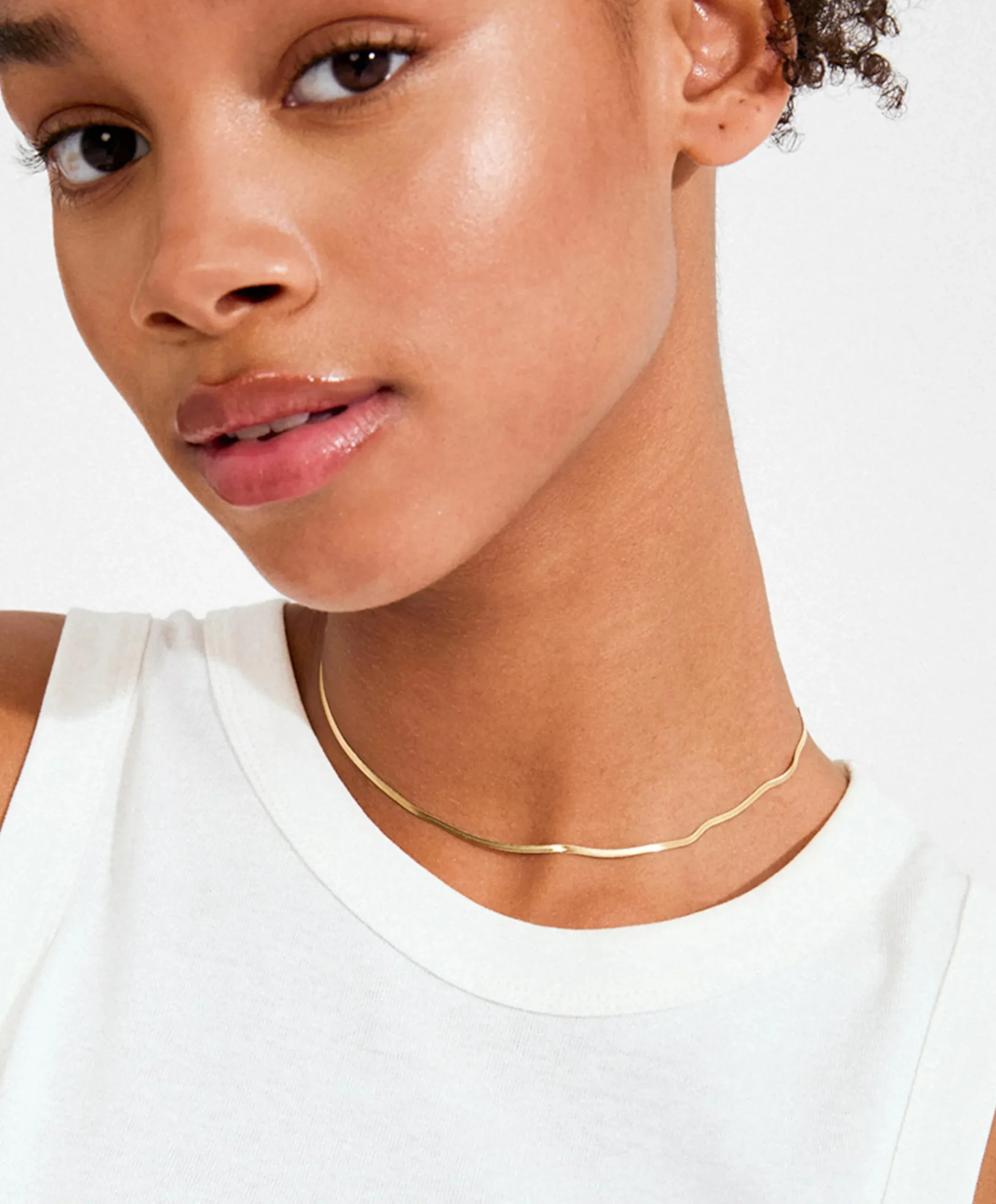 Dames ketting goud