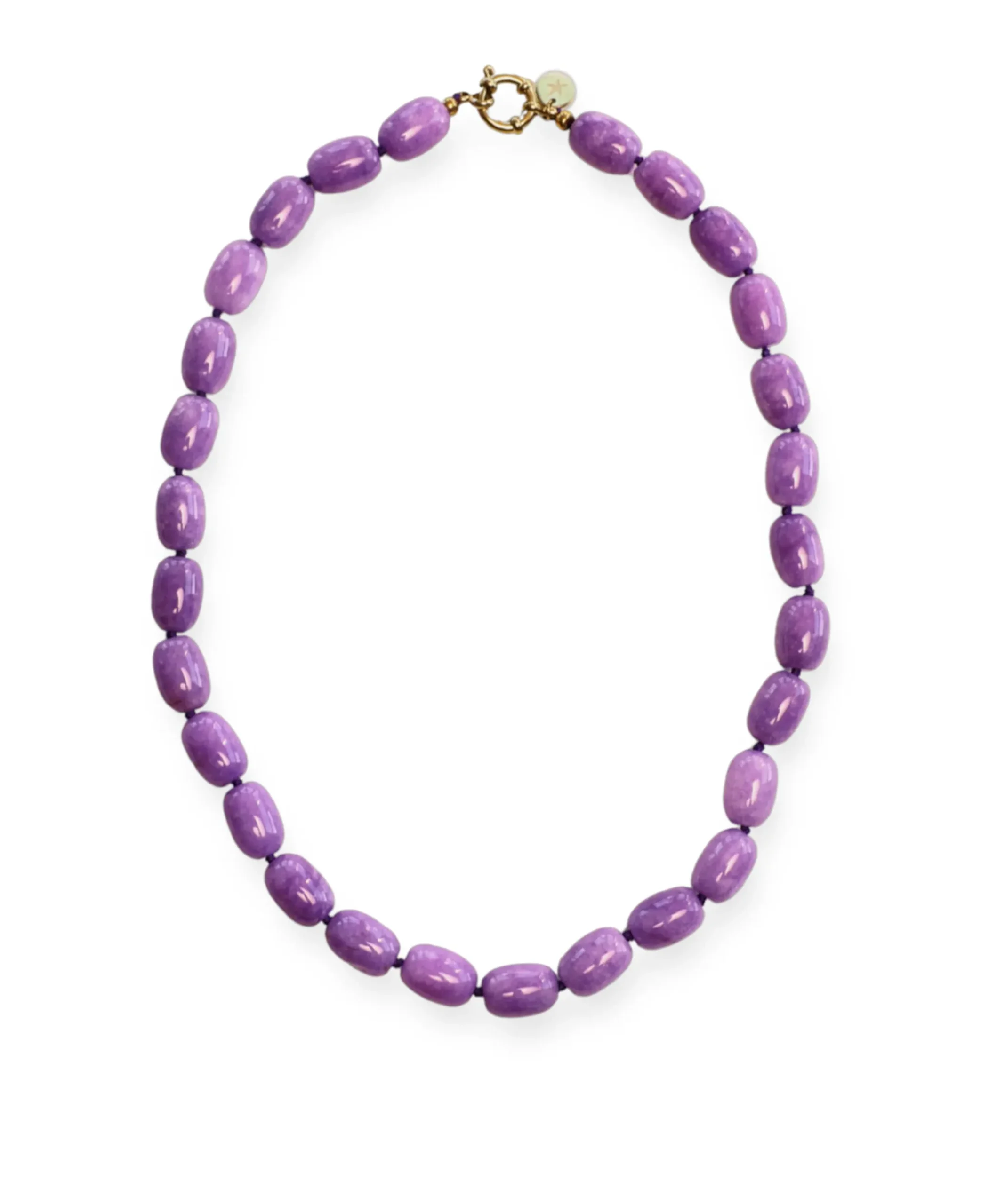Dames ketting paars