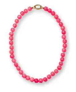Dames ketting roze