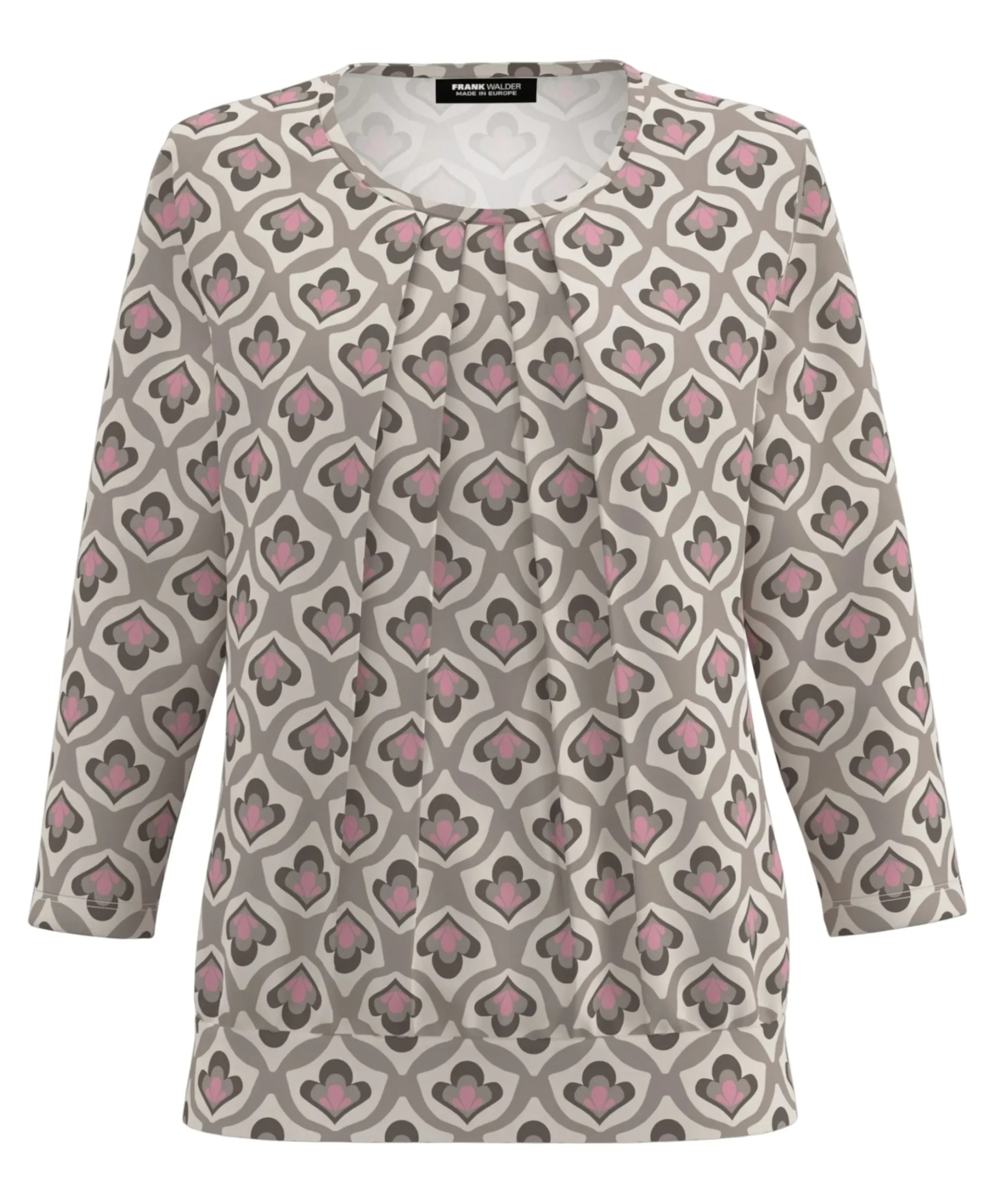 Dames longsleeve beige