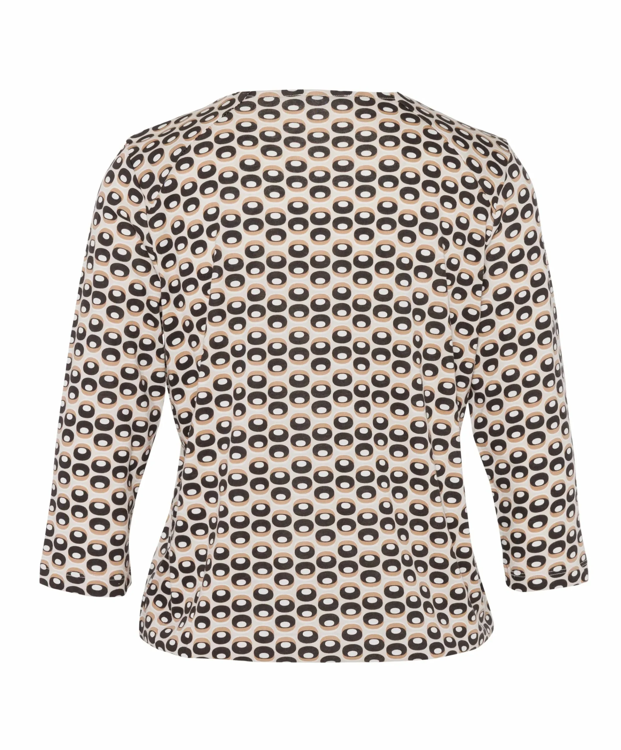 Dames longsleeve beige