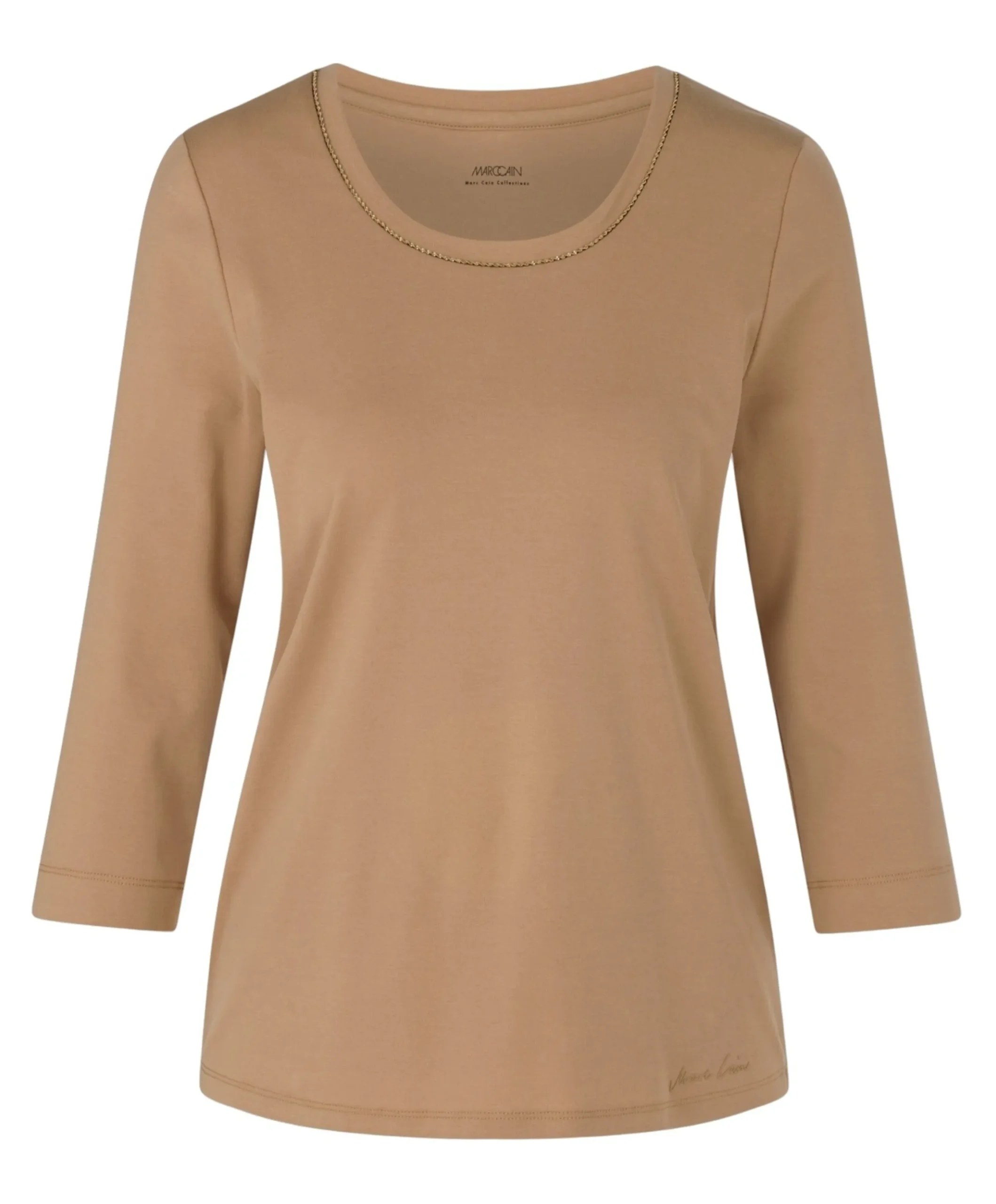Dames longsleeve beige
