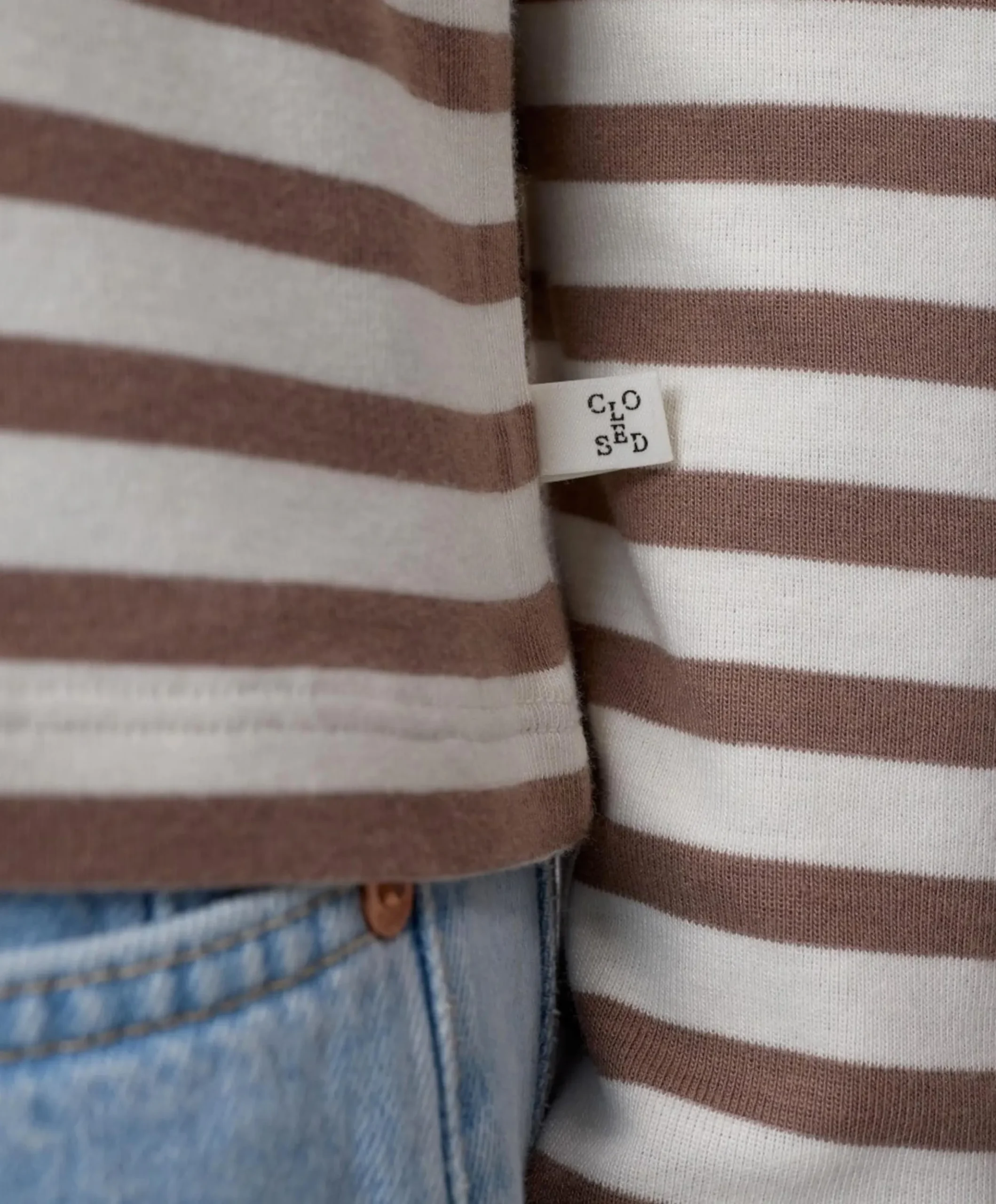 Dames longsleeve beige