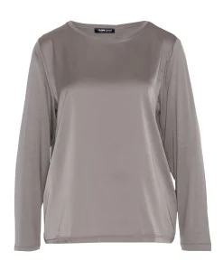 Dames longsleeve beige