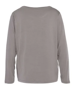 Dames longsleeve beige