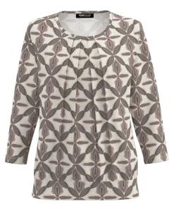 Dames longsleeve beige