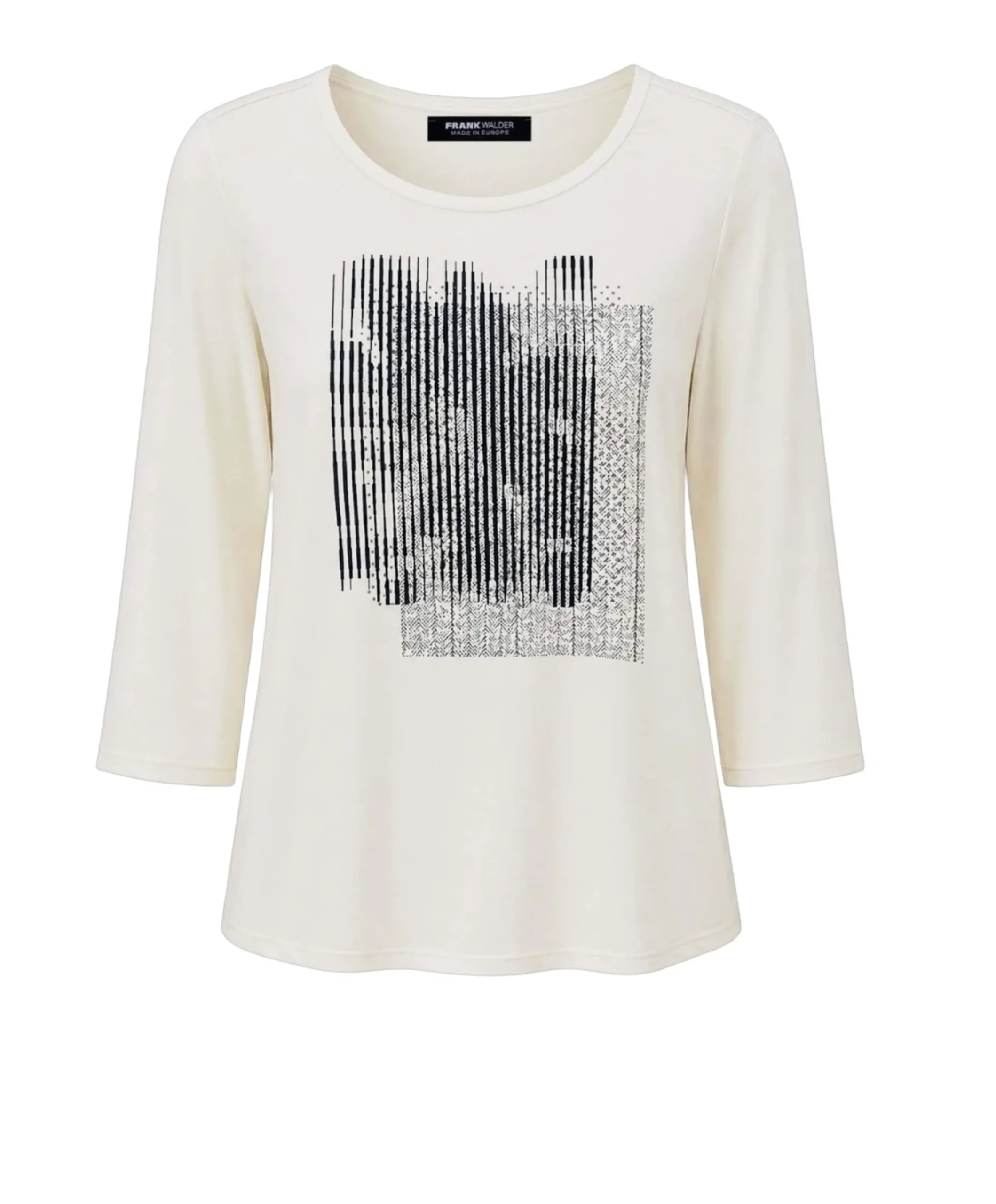 Dames longsleeve blauw