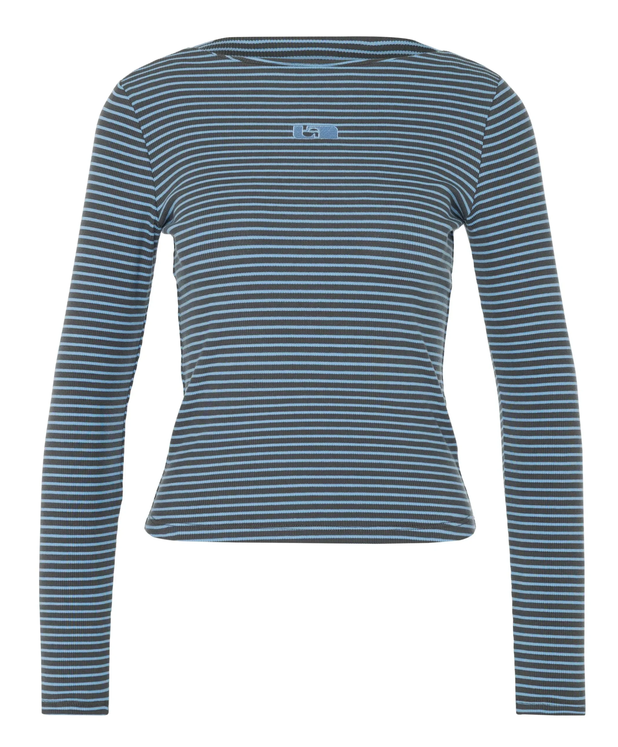 Dames longsleeve blauw