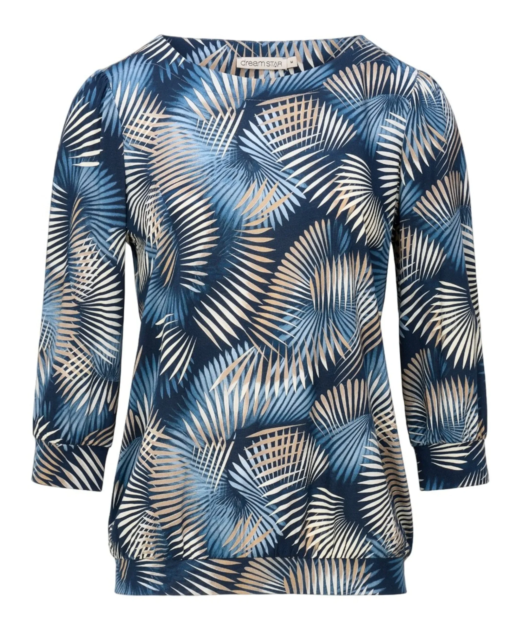 Dames longsleeve blauw