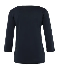 Dames longsleeve blauw