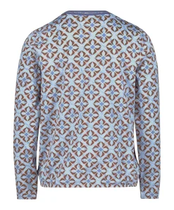 Dames longsleeve blauw