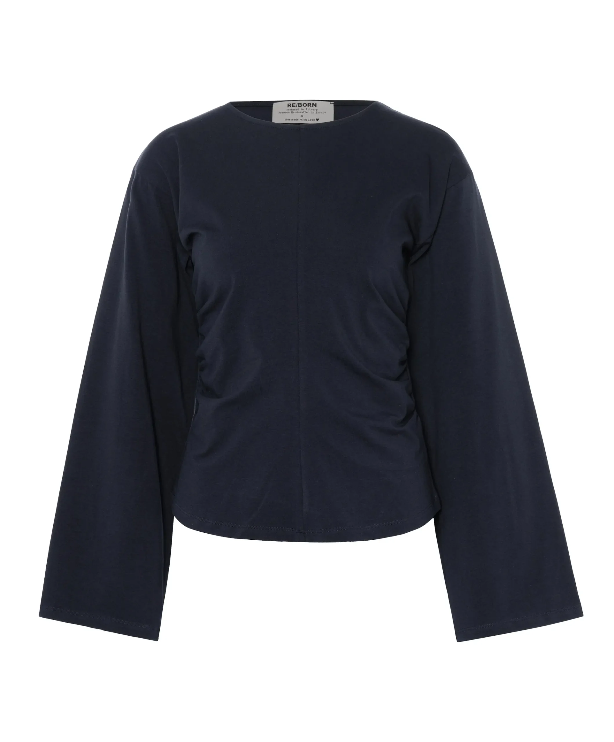 Dames longsleeve blauw
