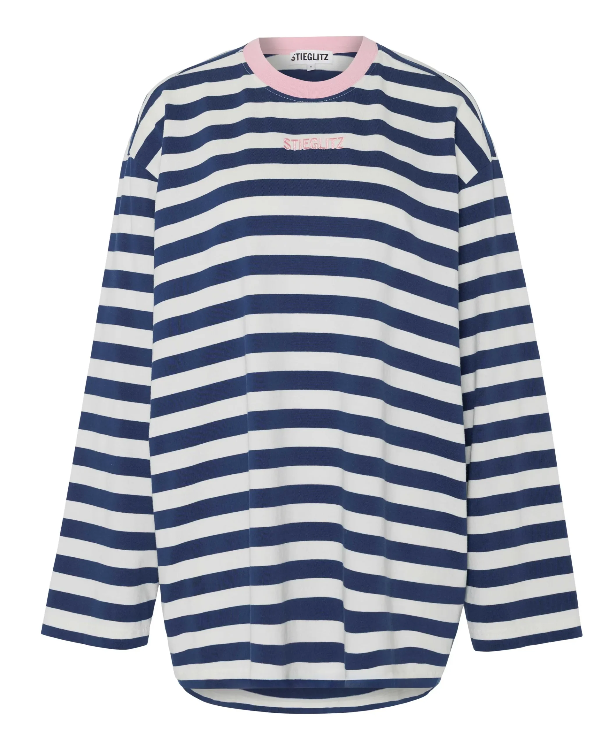 Dames longsleeve blauw