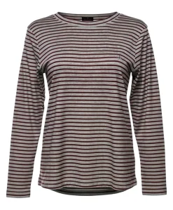 Dames longsleeve bordeaux