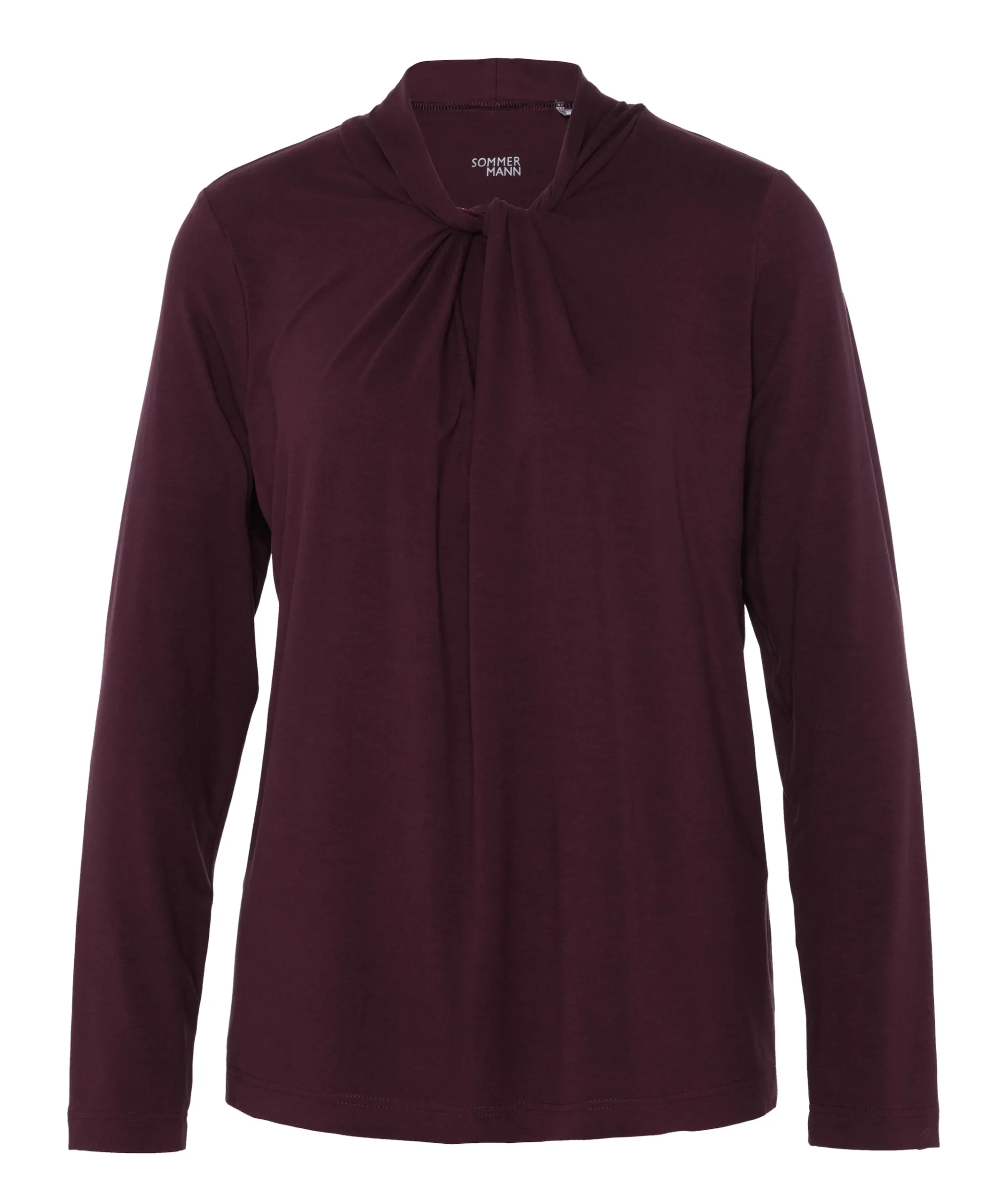 Dames longsleeve bordeaux