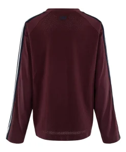 Dames longsleeve bordeaux