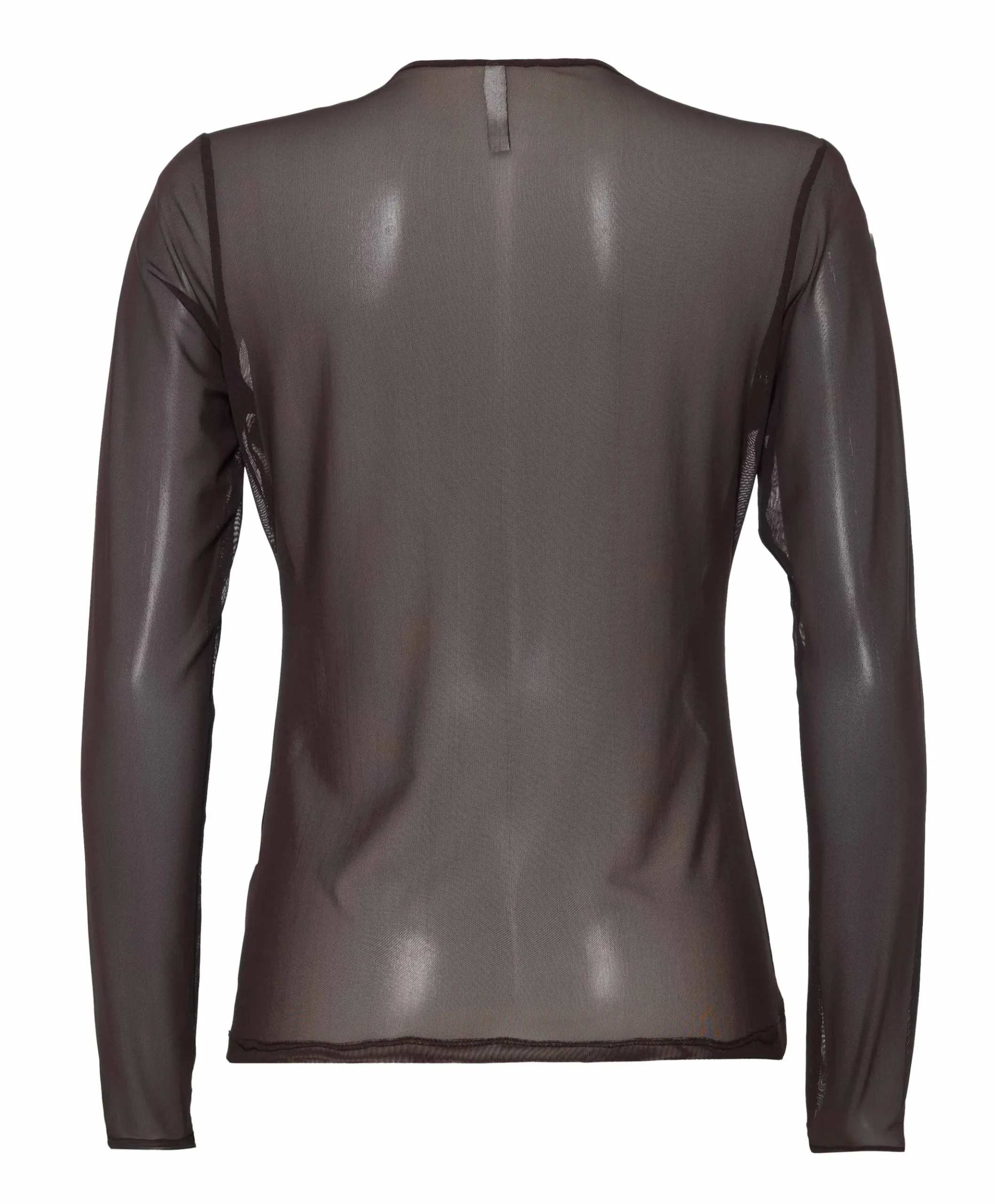 Dames longsleeve bruin