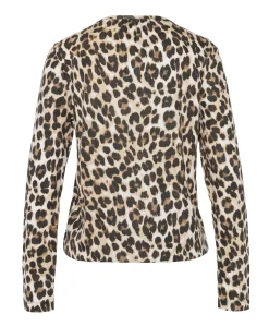 Dames longsleeve bruin