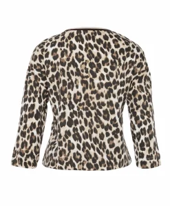 Dames longsleeve bruin
