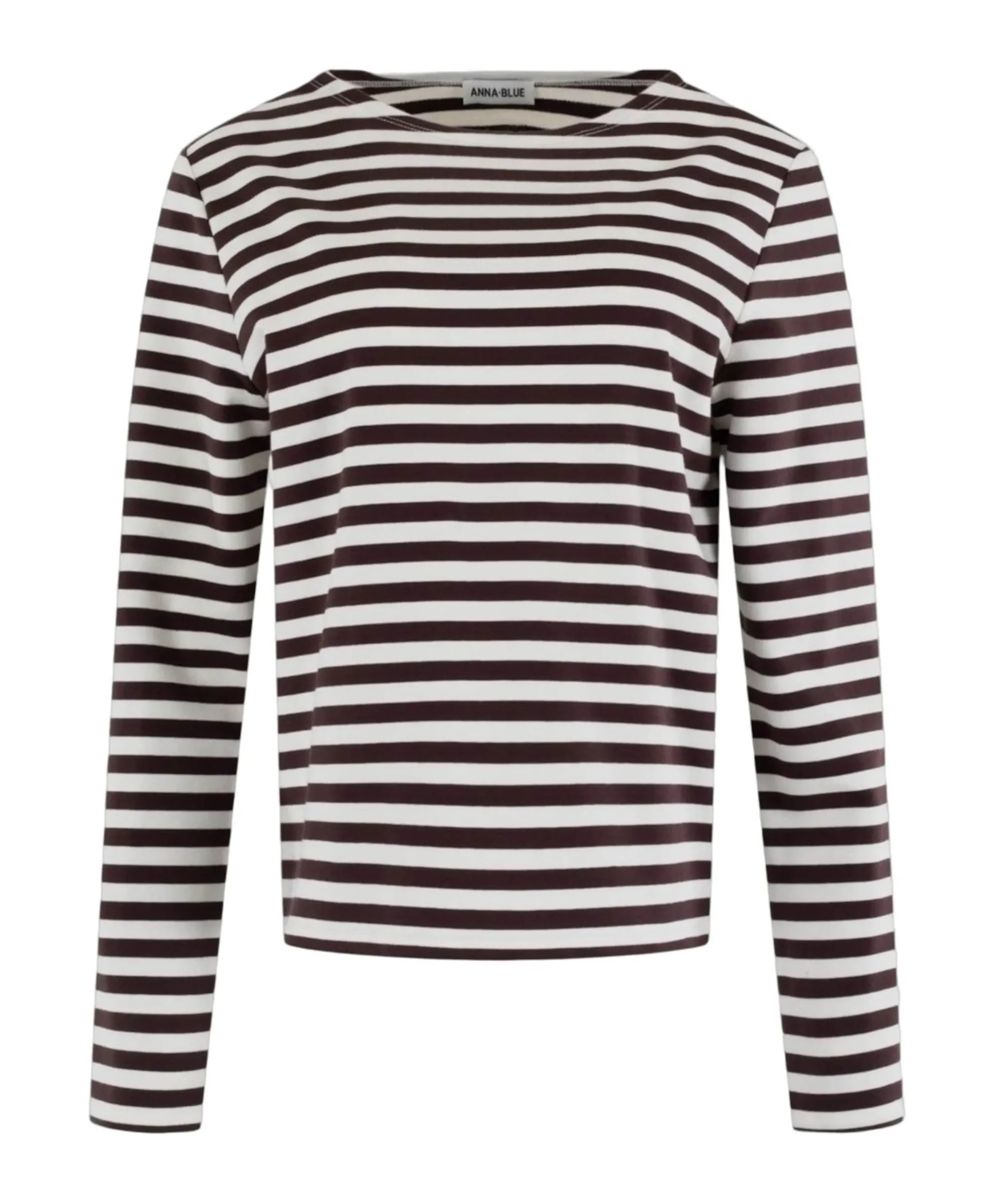 Dames longsleeve bruin