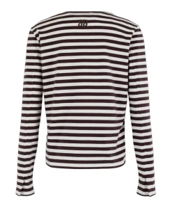 Dames longsleeve bruin