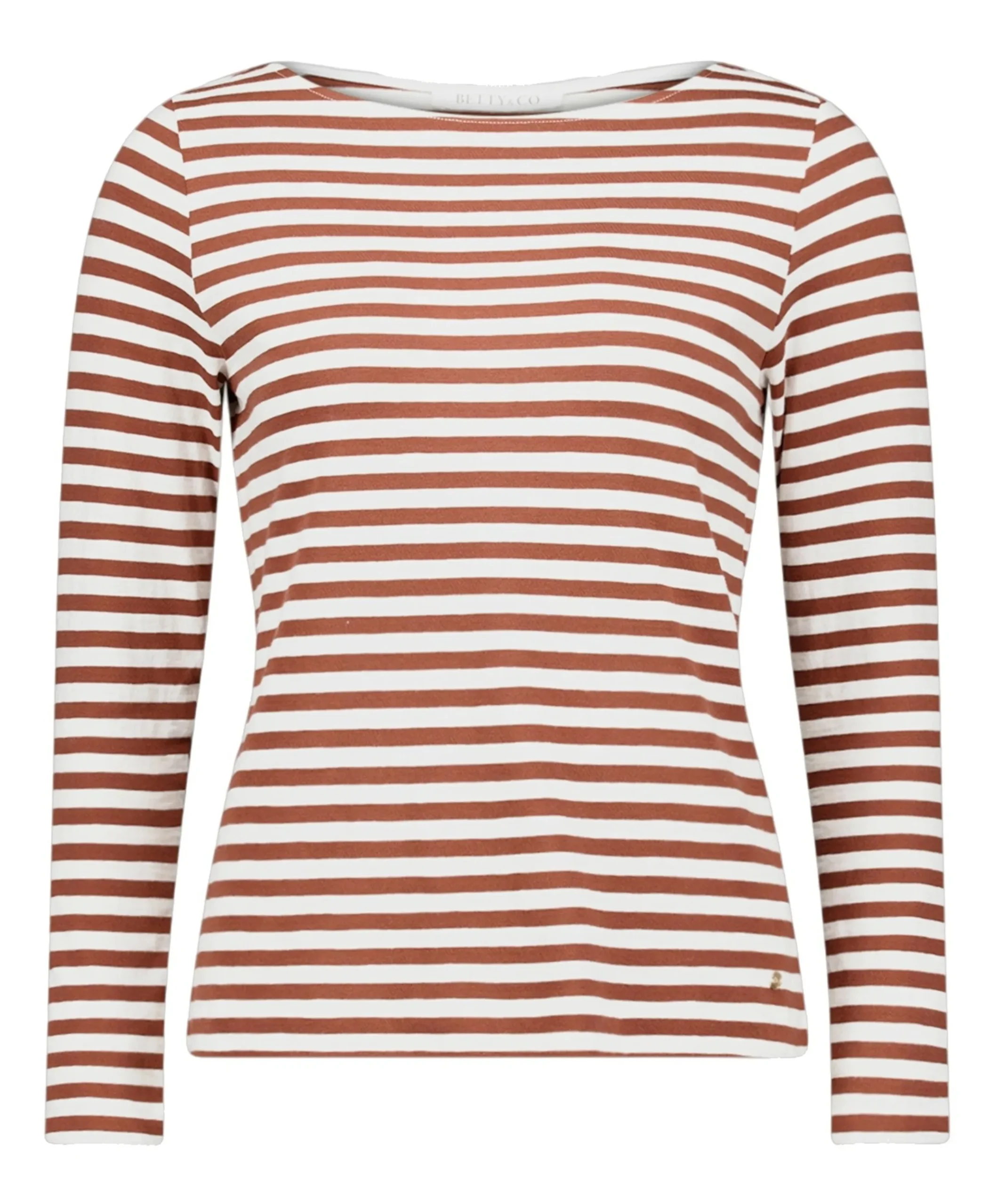 Dames longsleeve bruin