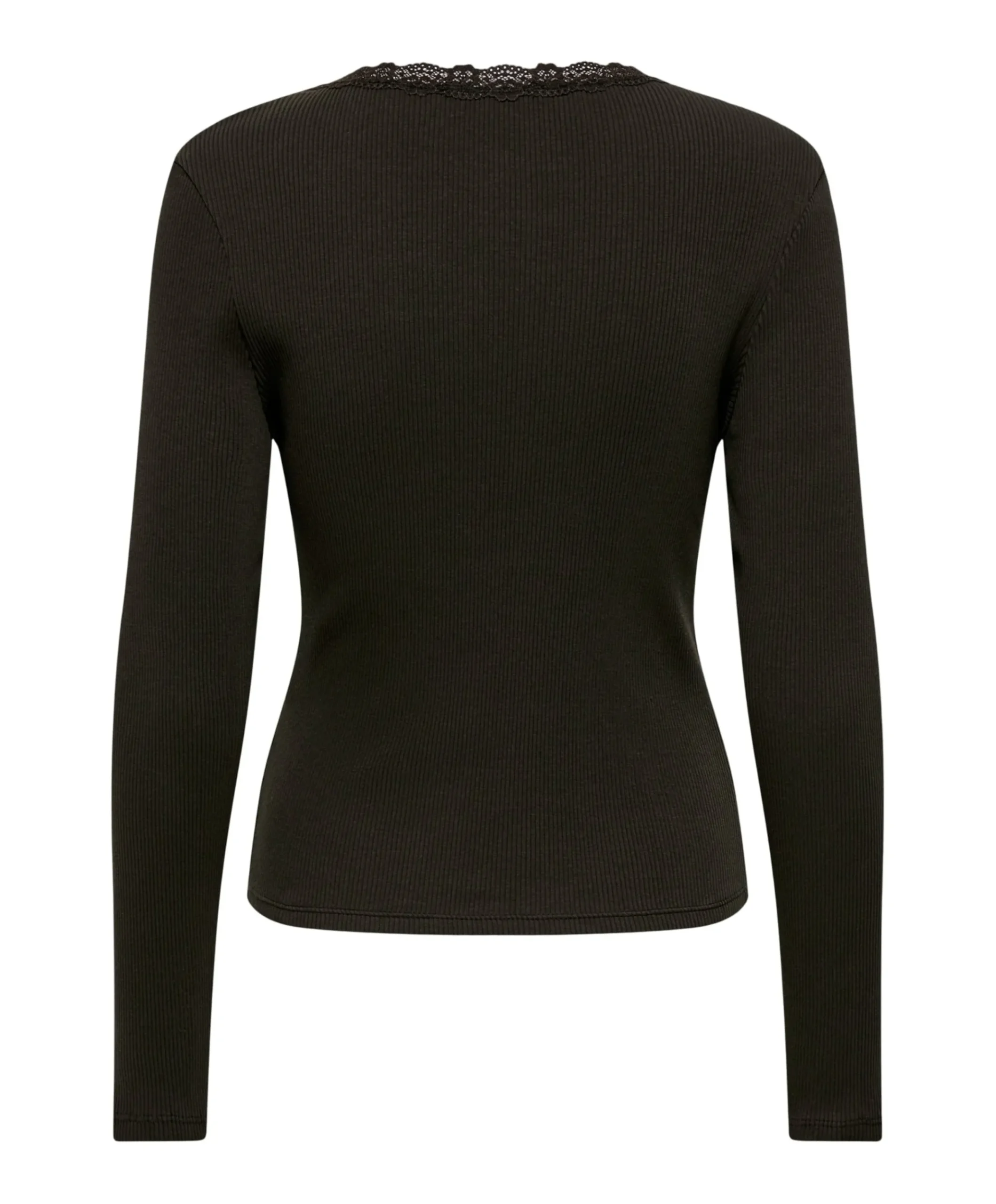 Dames longsleeve bruin