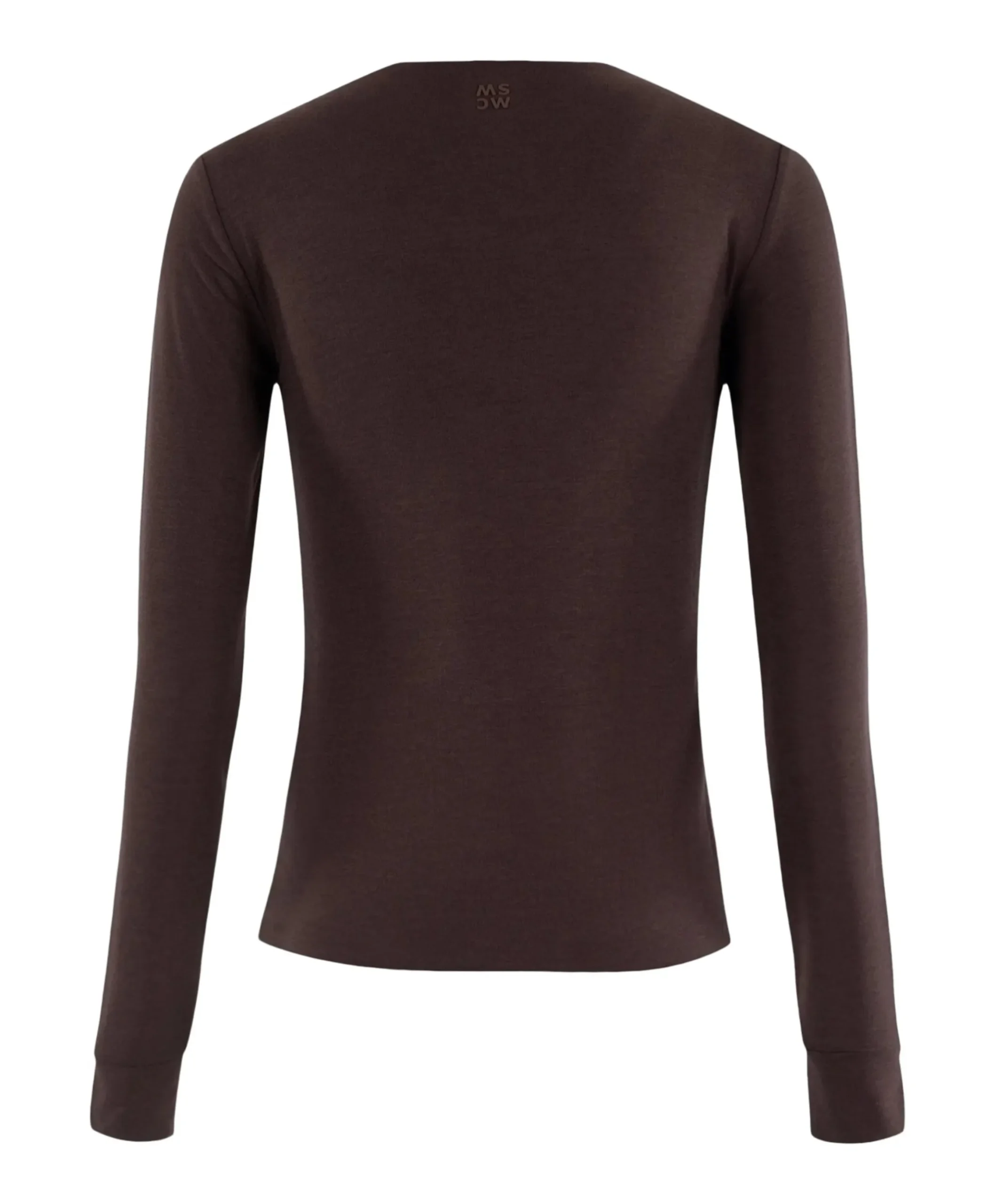 Dames longsleeve bruin