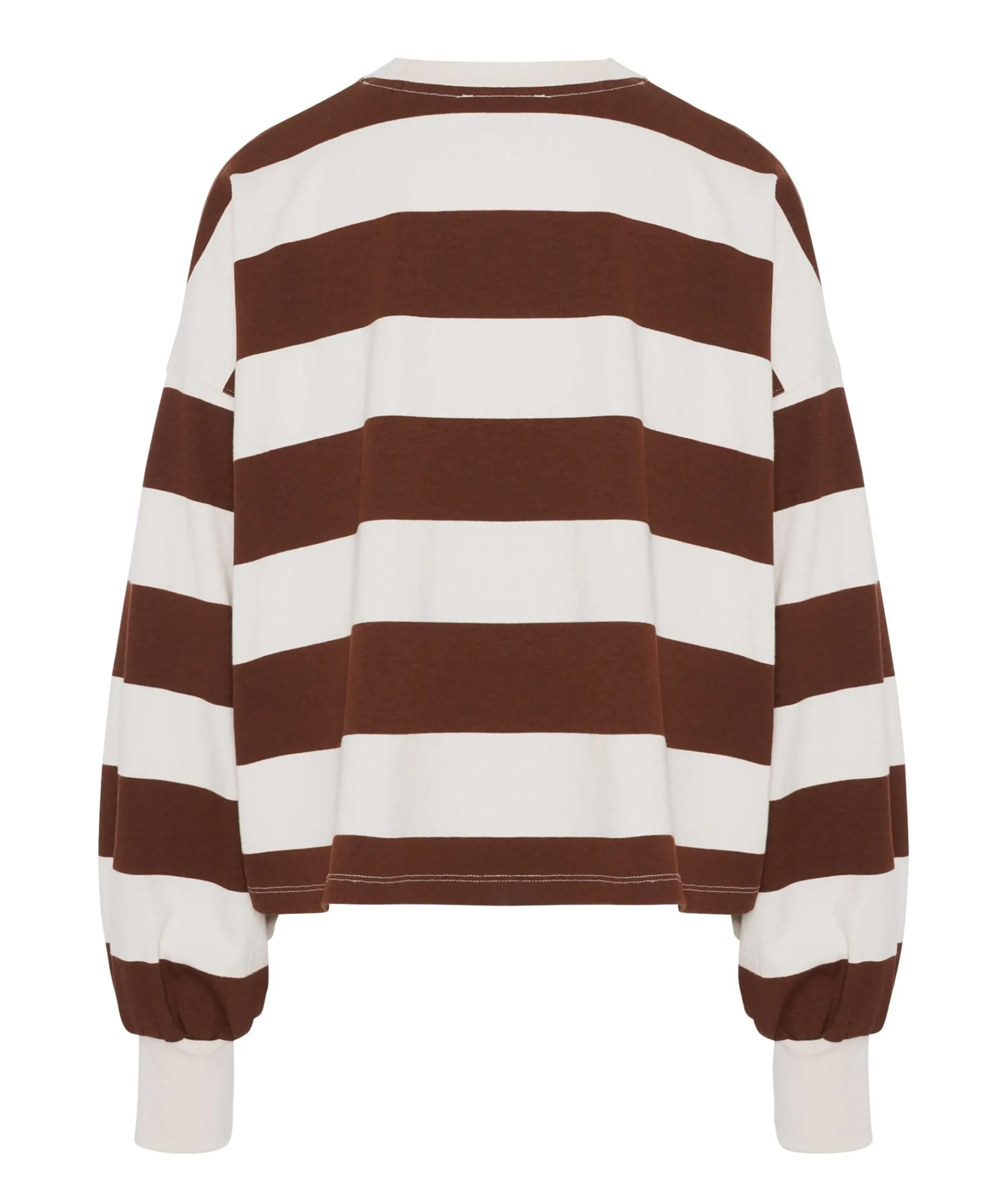 Dames longsleeve bruin