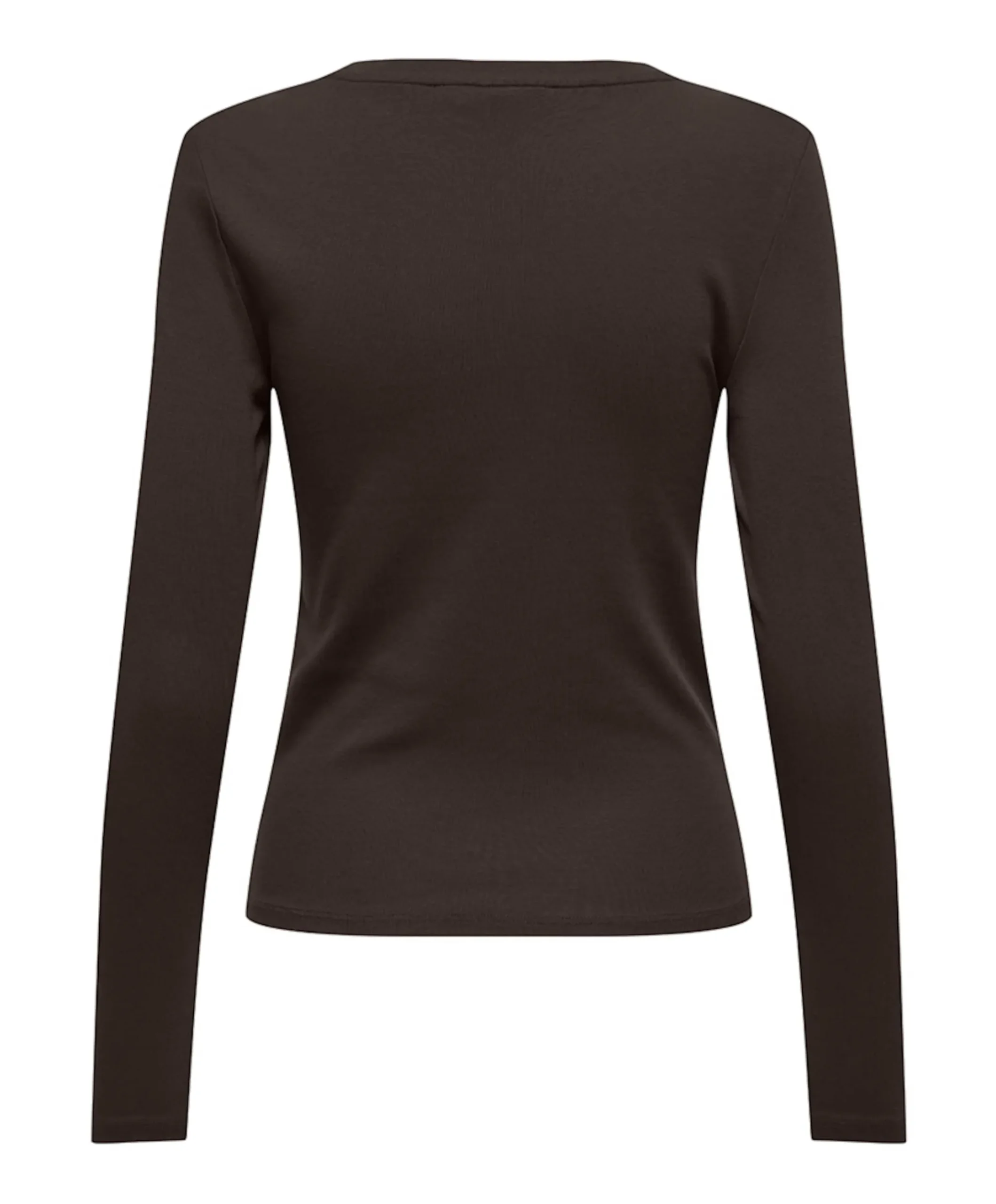 Dames longsleeve bruin