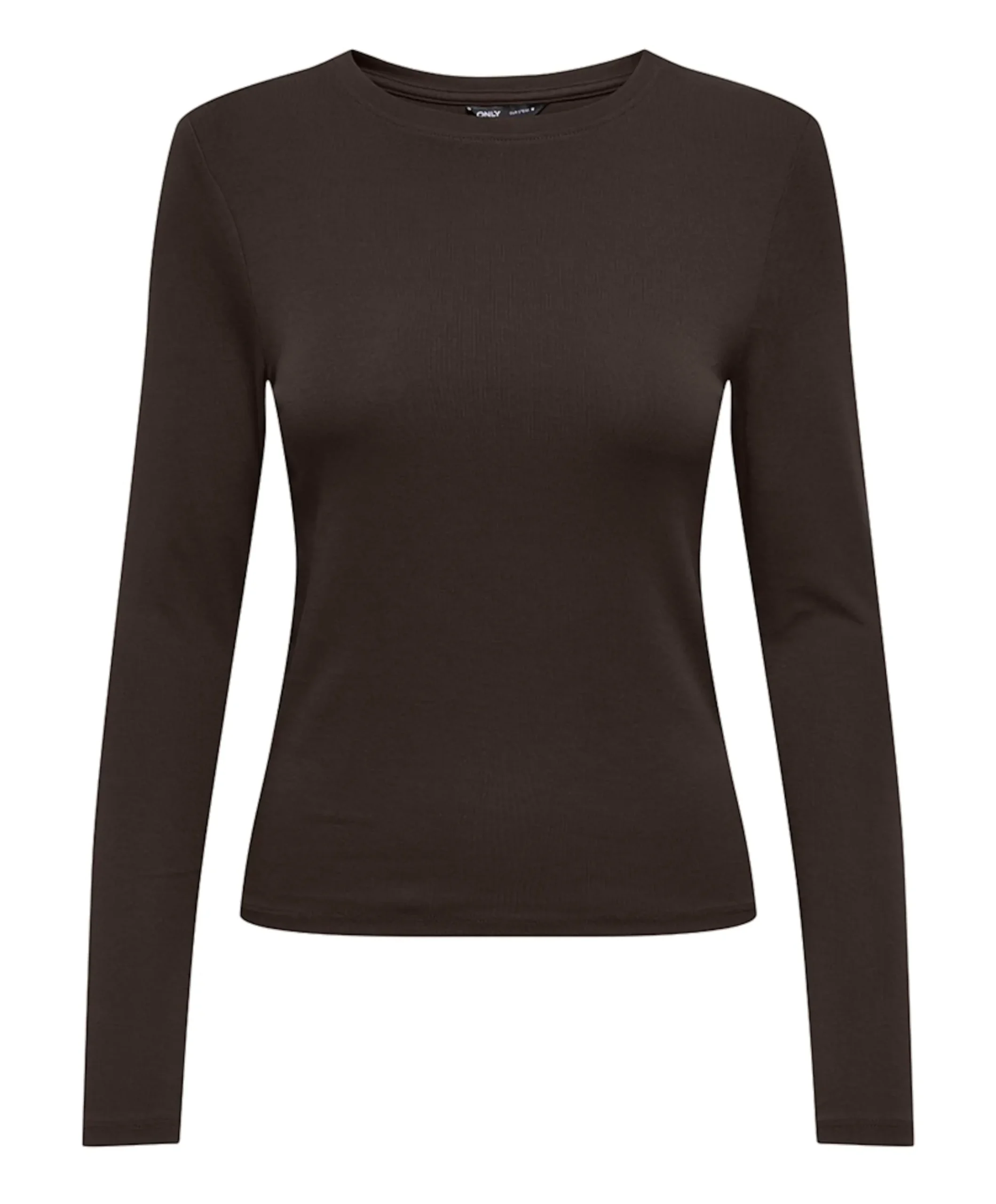 Dames longsleeve bruin