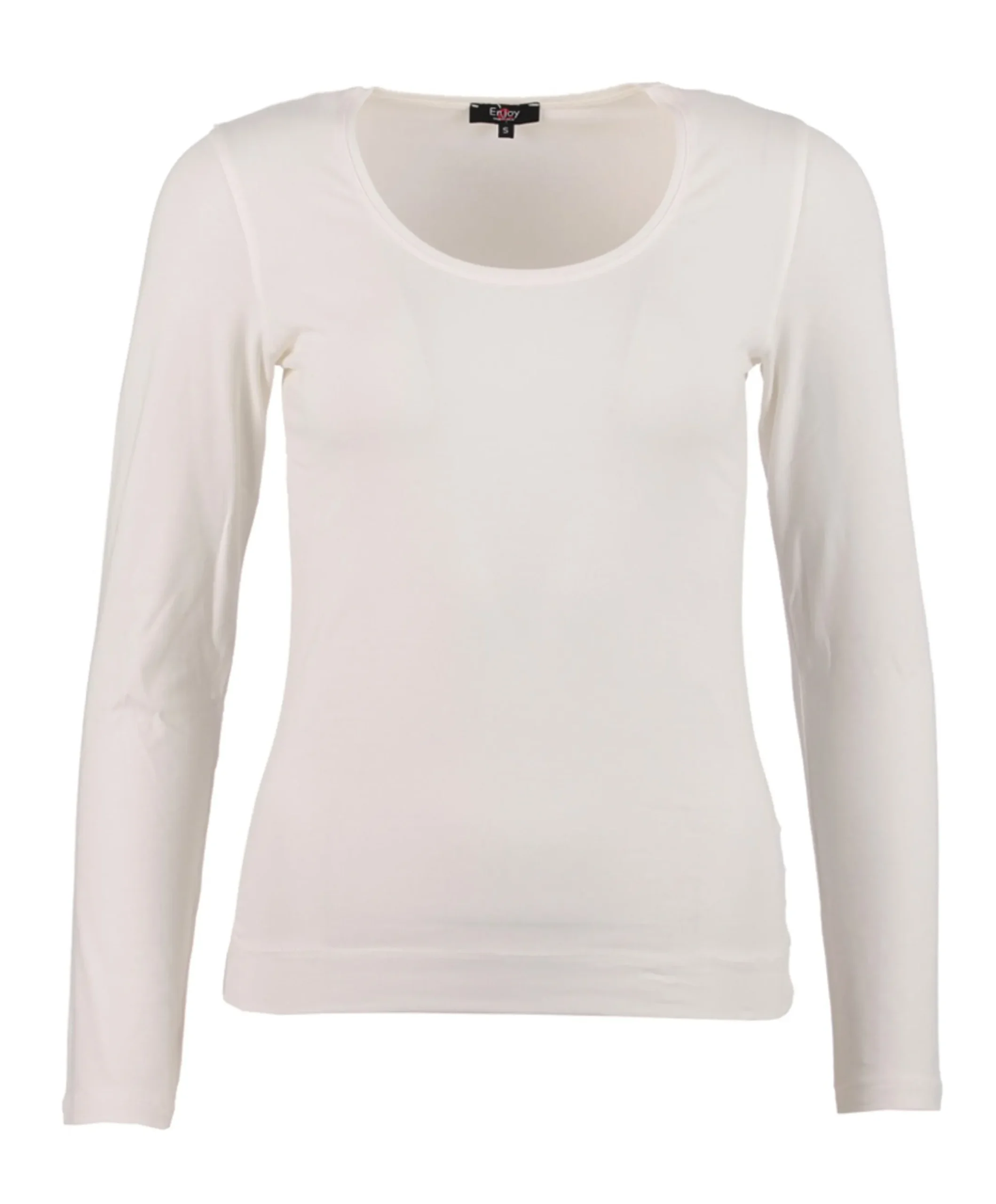Dames longsleeve ecru
