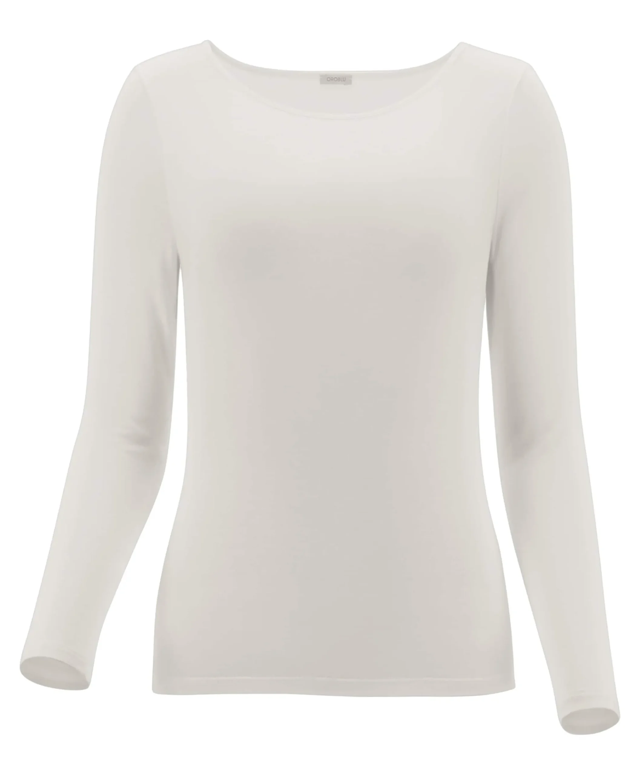 Dames longsleeve ecru