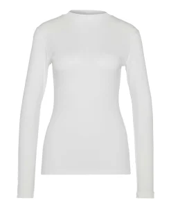Dames longsleeve ecru