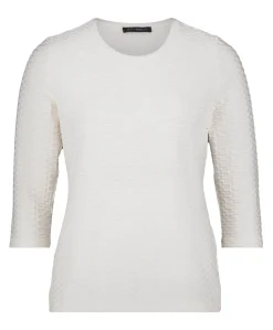 Dames longsleeve ecru