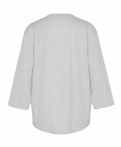 Dames longsleeve grijs