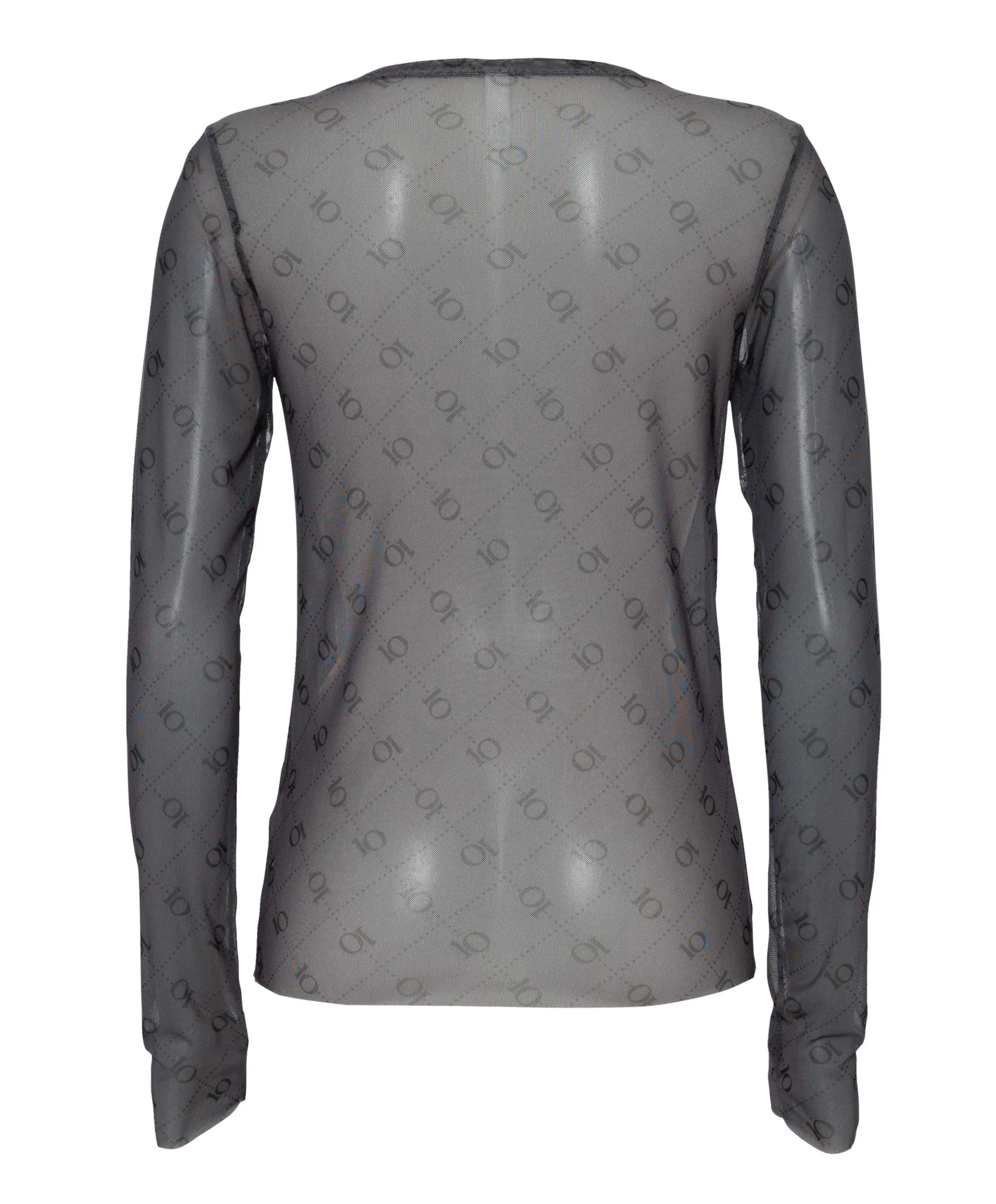 Dames longsleeve grijs
