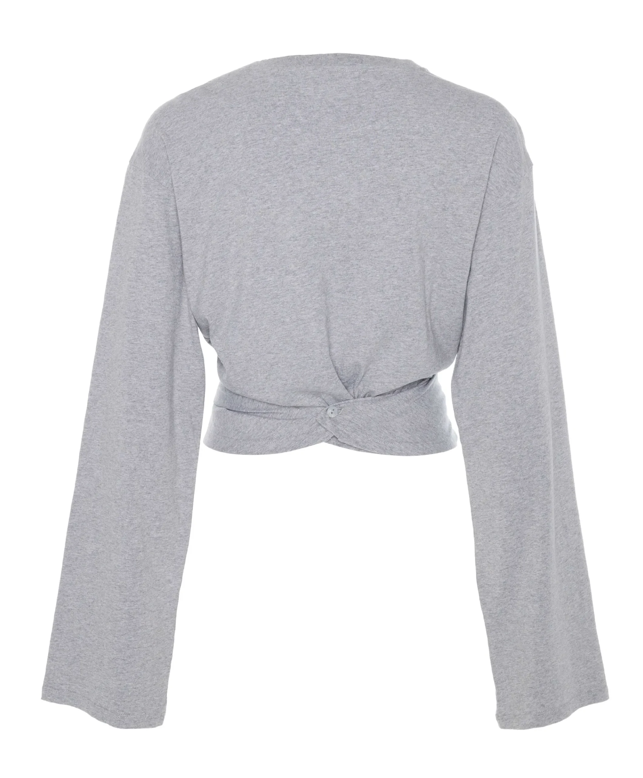 Dames longsleeve grijs