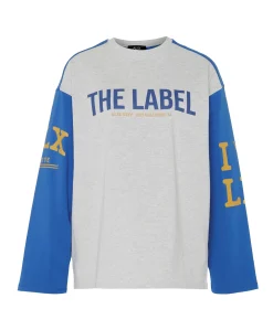 Dames longsleeve grijs