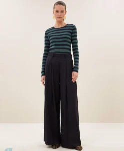 Dames longsleeve groen