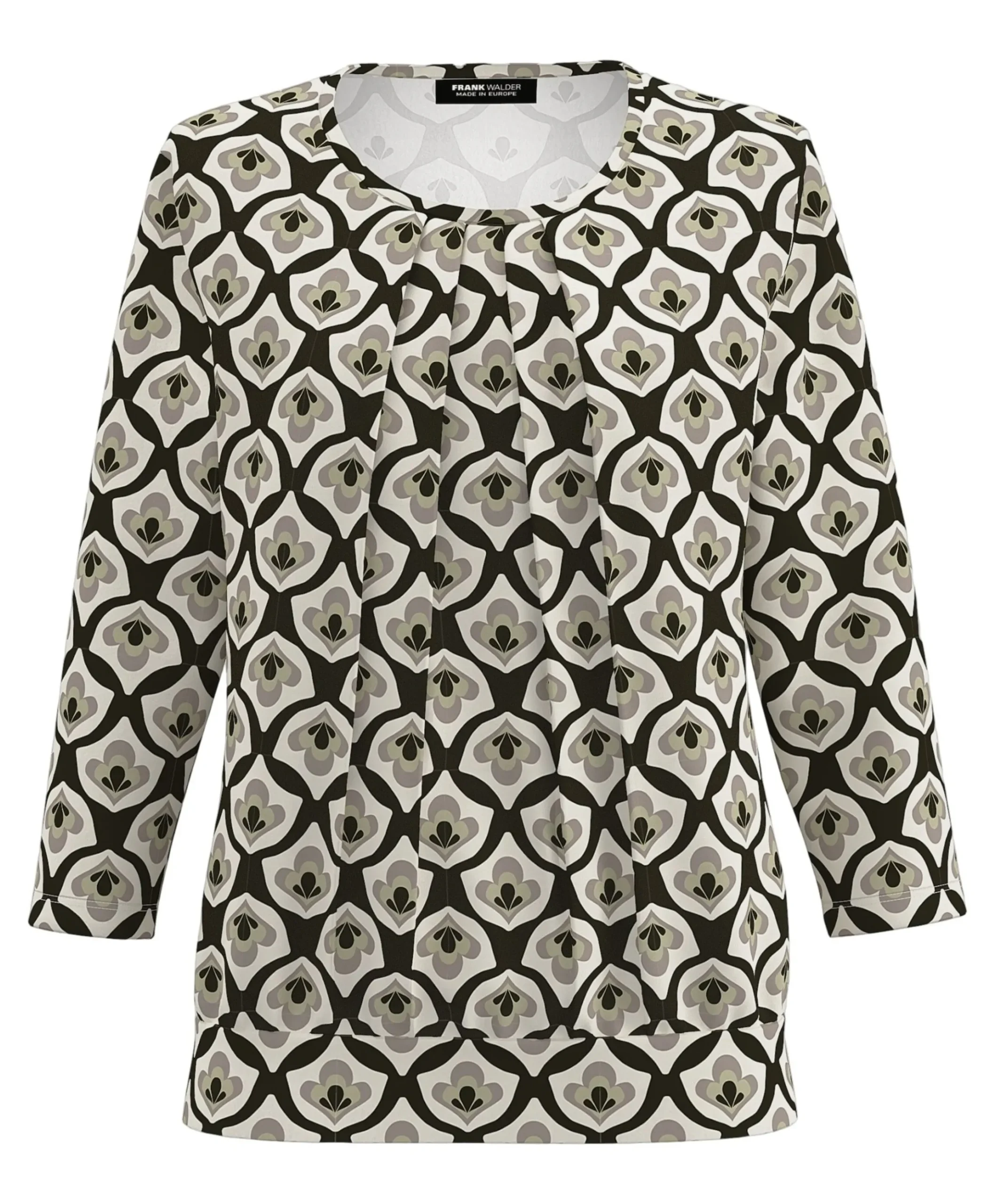 Dames longsleeve groen