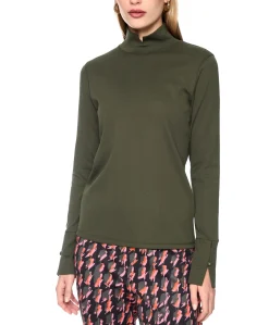 Dames longsleeve groen