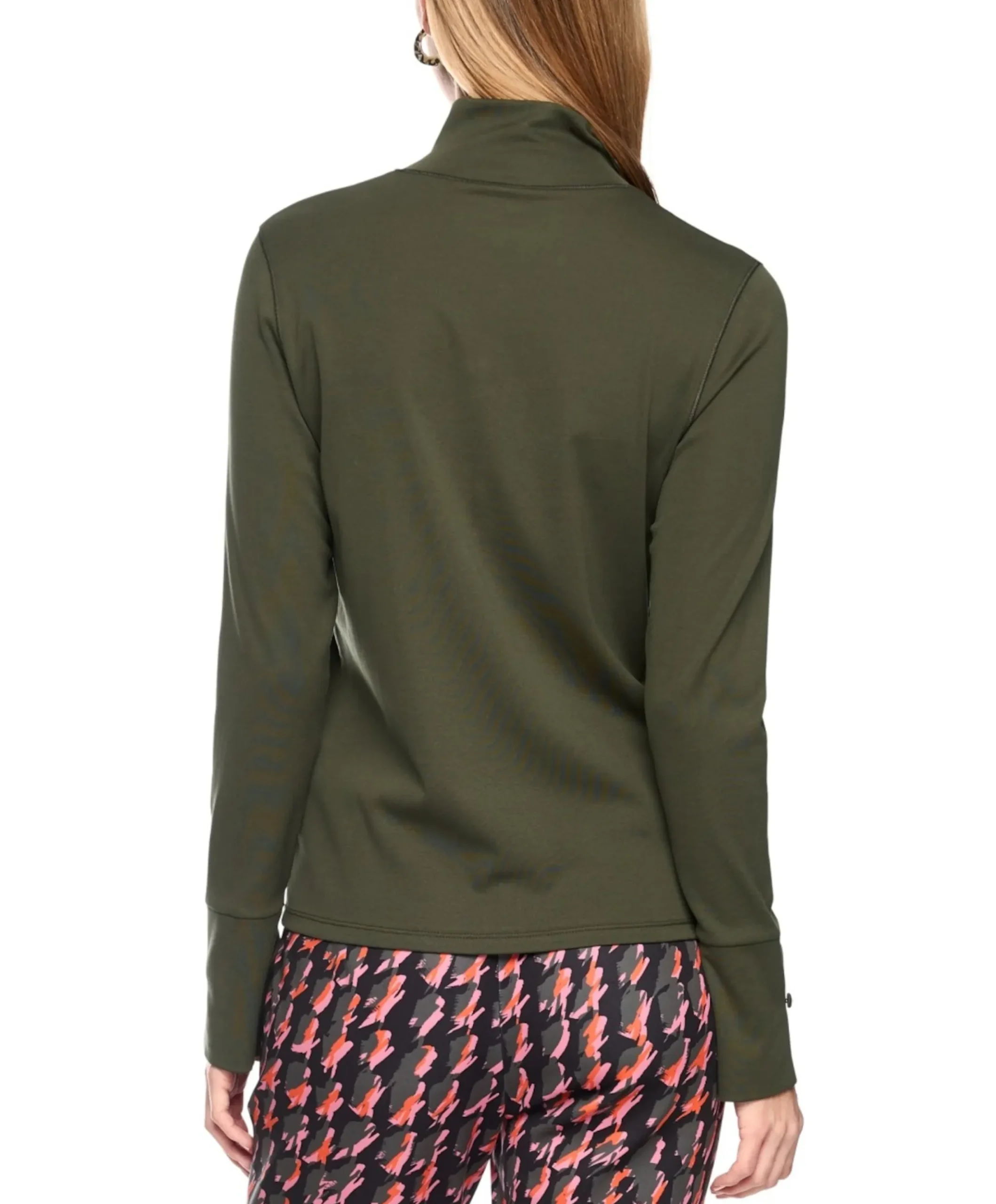 Dames longsleeve groen