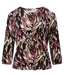 Dames longsleeve multicolor
