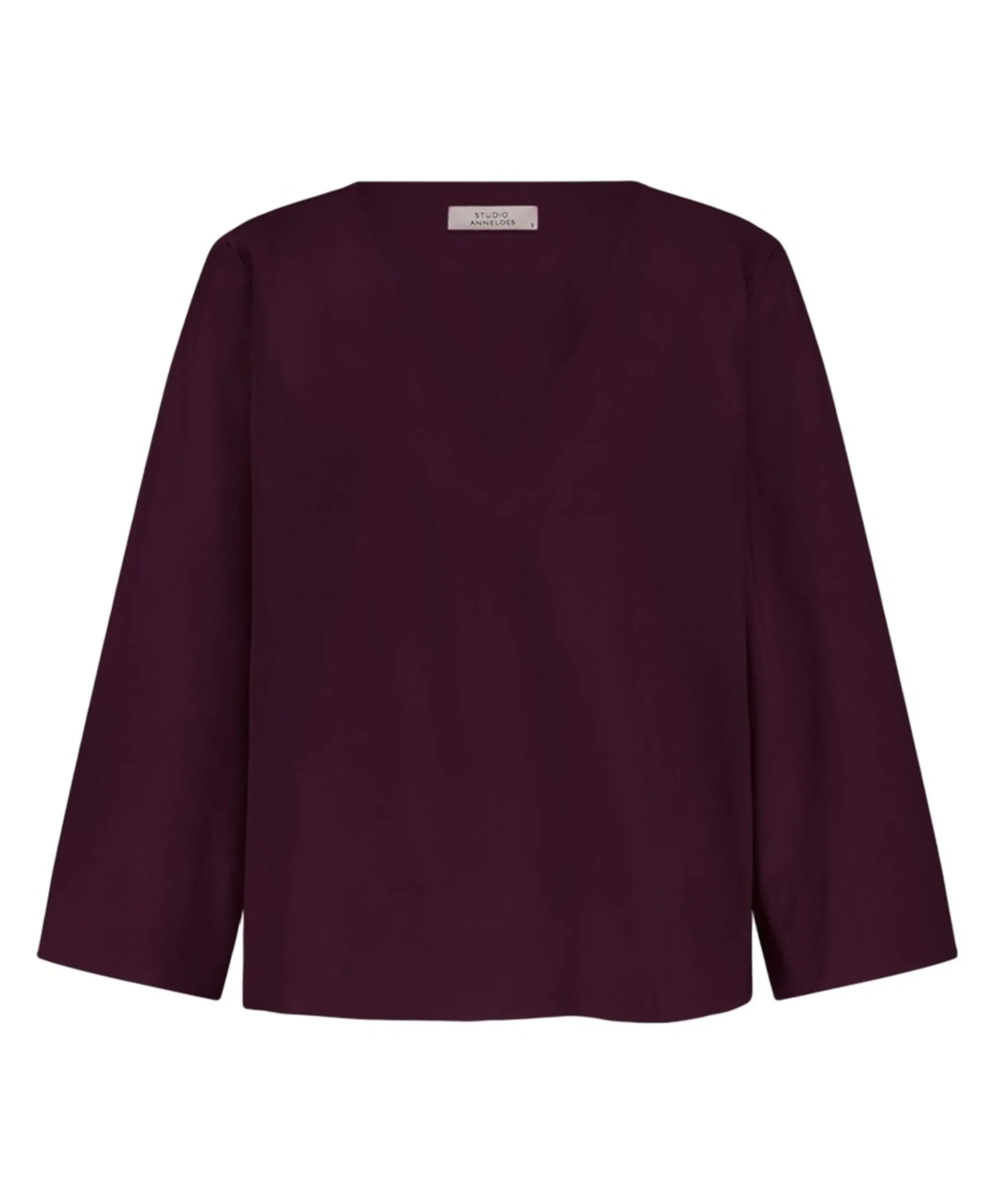 Dames longsleeve paars