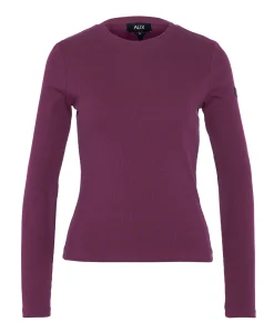 Dames longsleeve paars